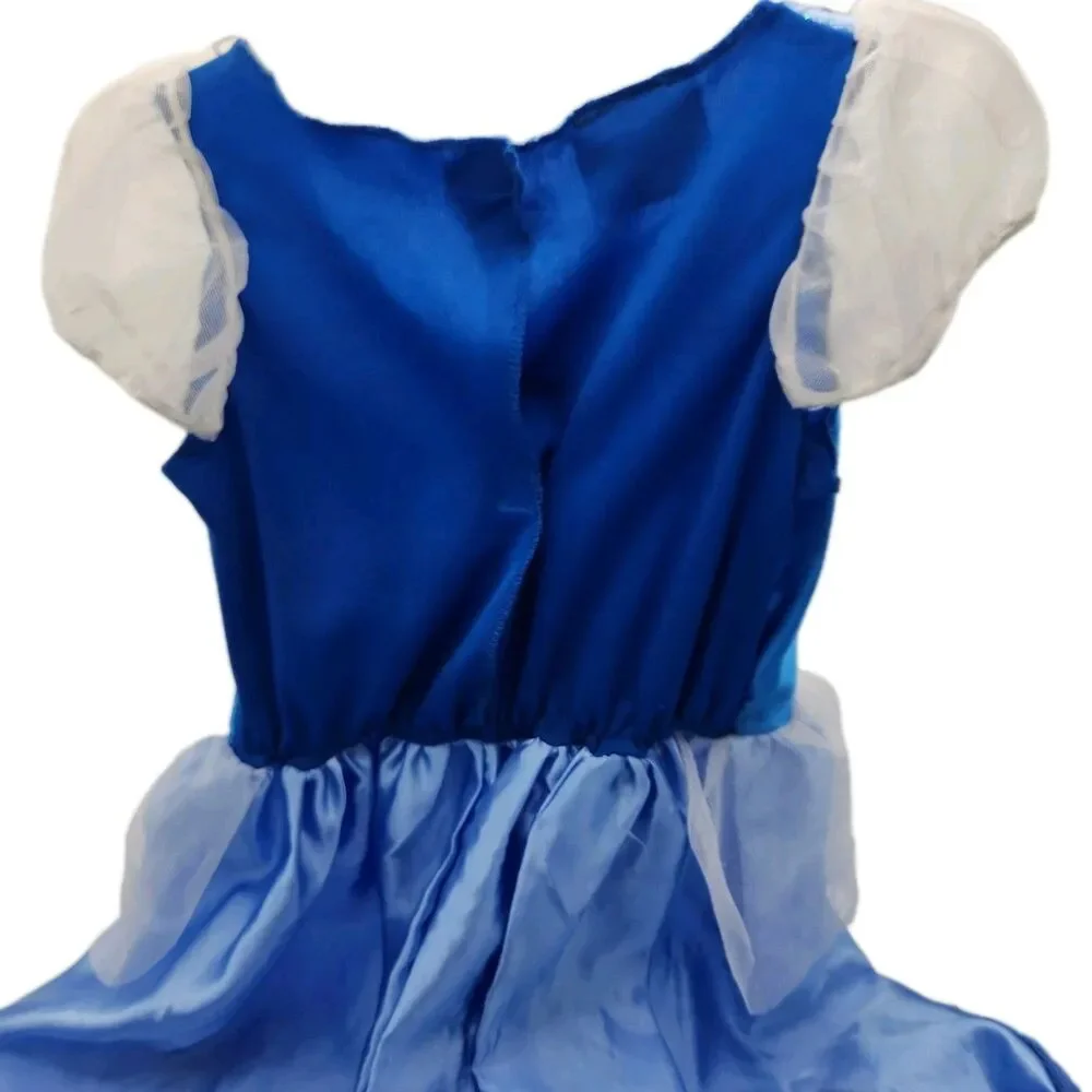 Disney Cinderella Costume Dress Sz 4-6X